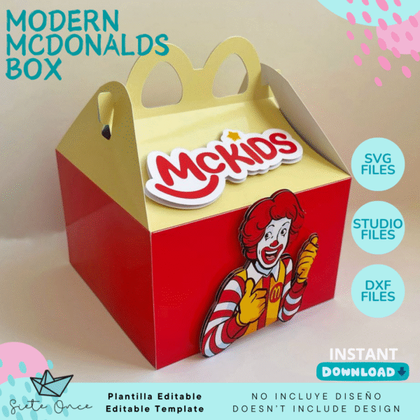 Caja McDonalds Moderna - Imagen 2