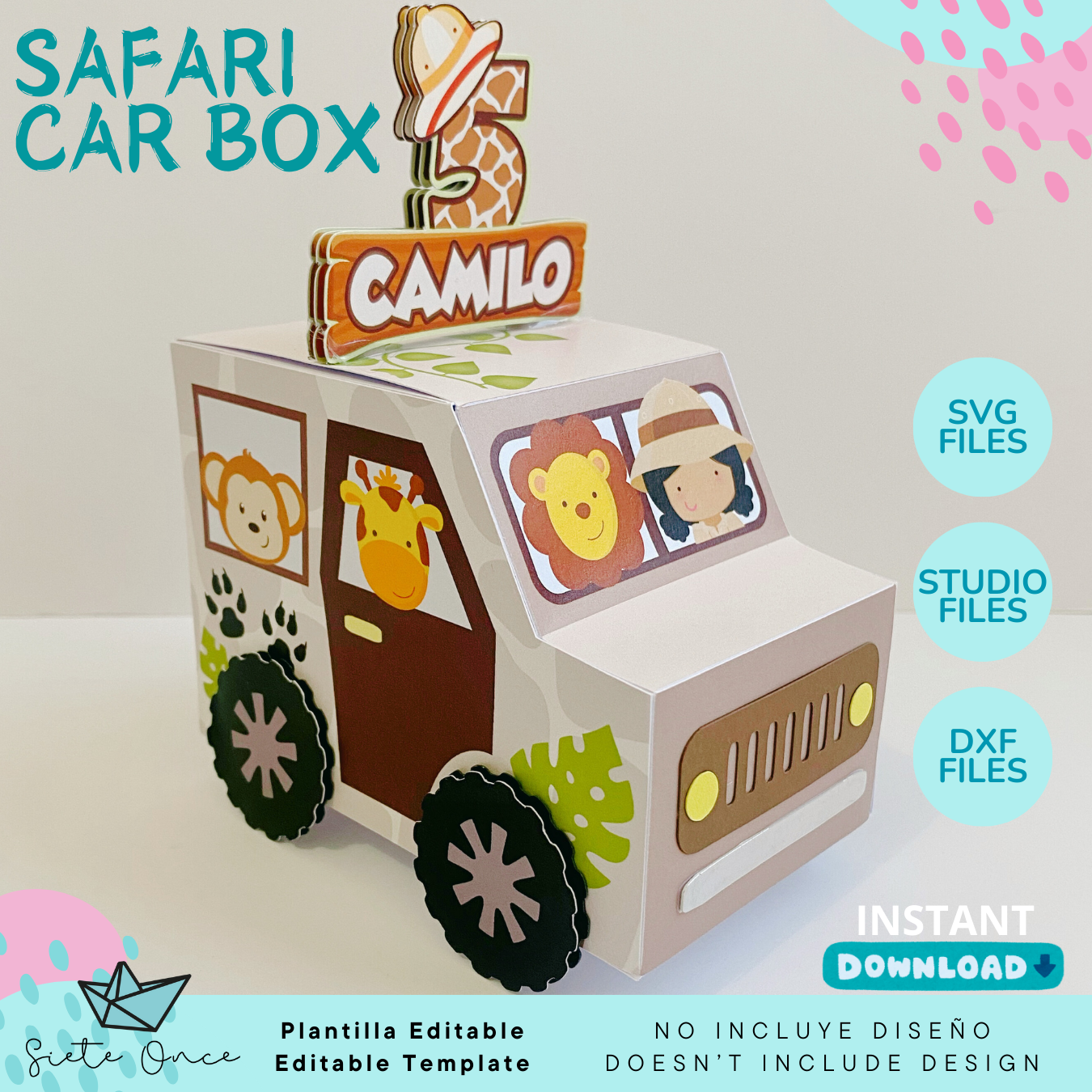 Caja Carro Safari