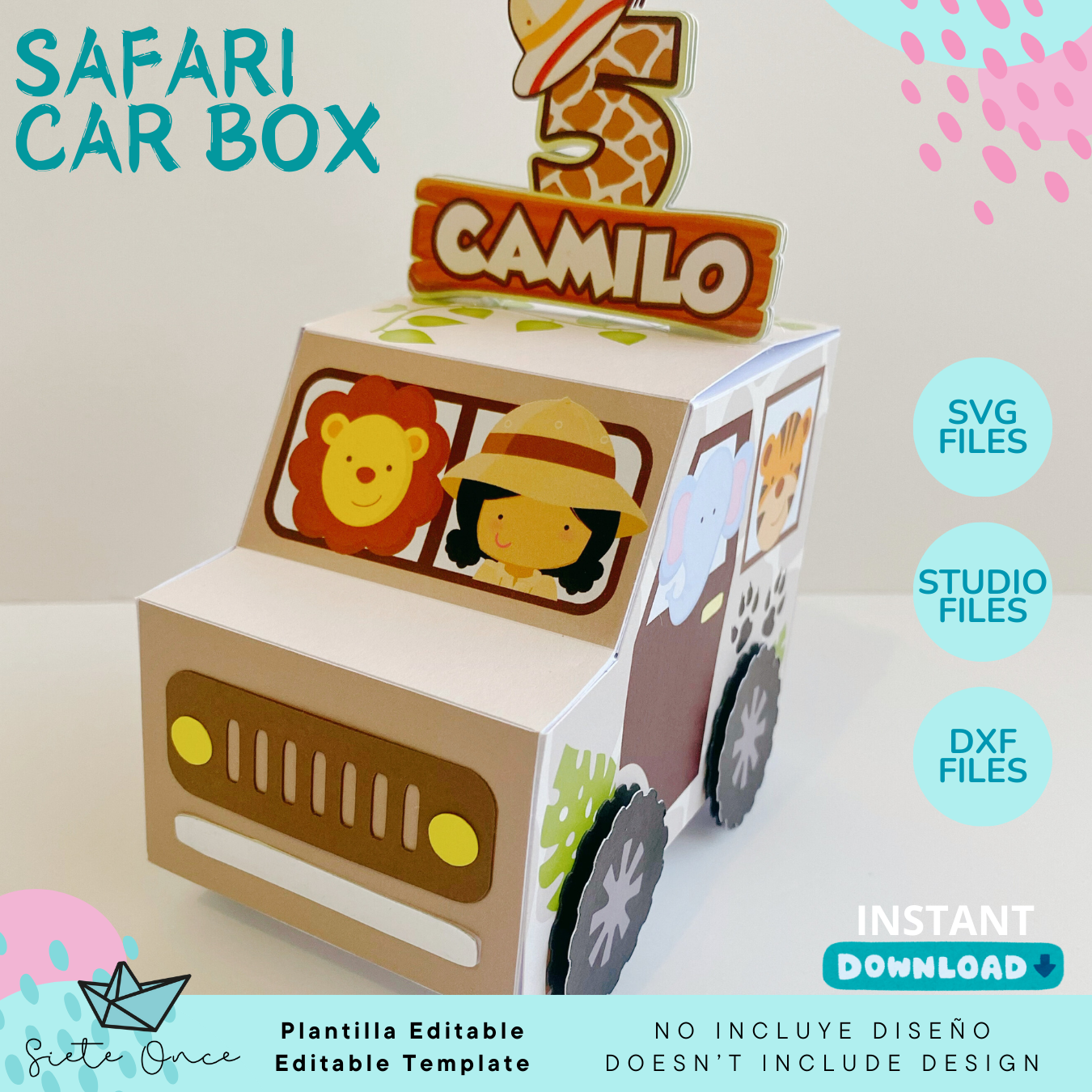 Caja Carro Safari - Imagen 2