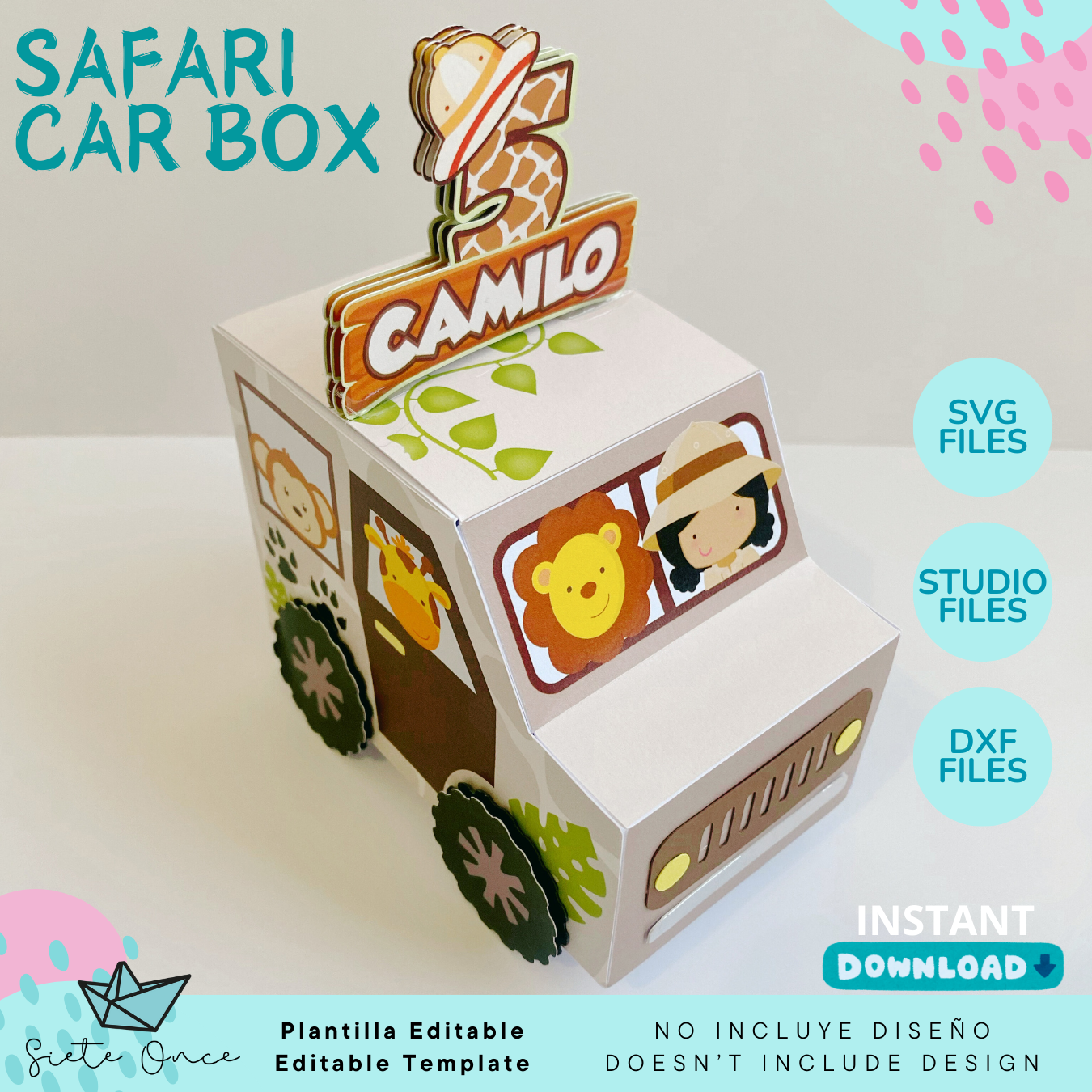 Caja Carro Safari - Imagen 3