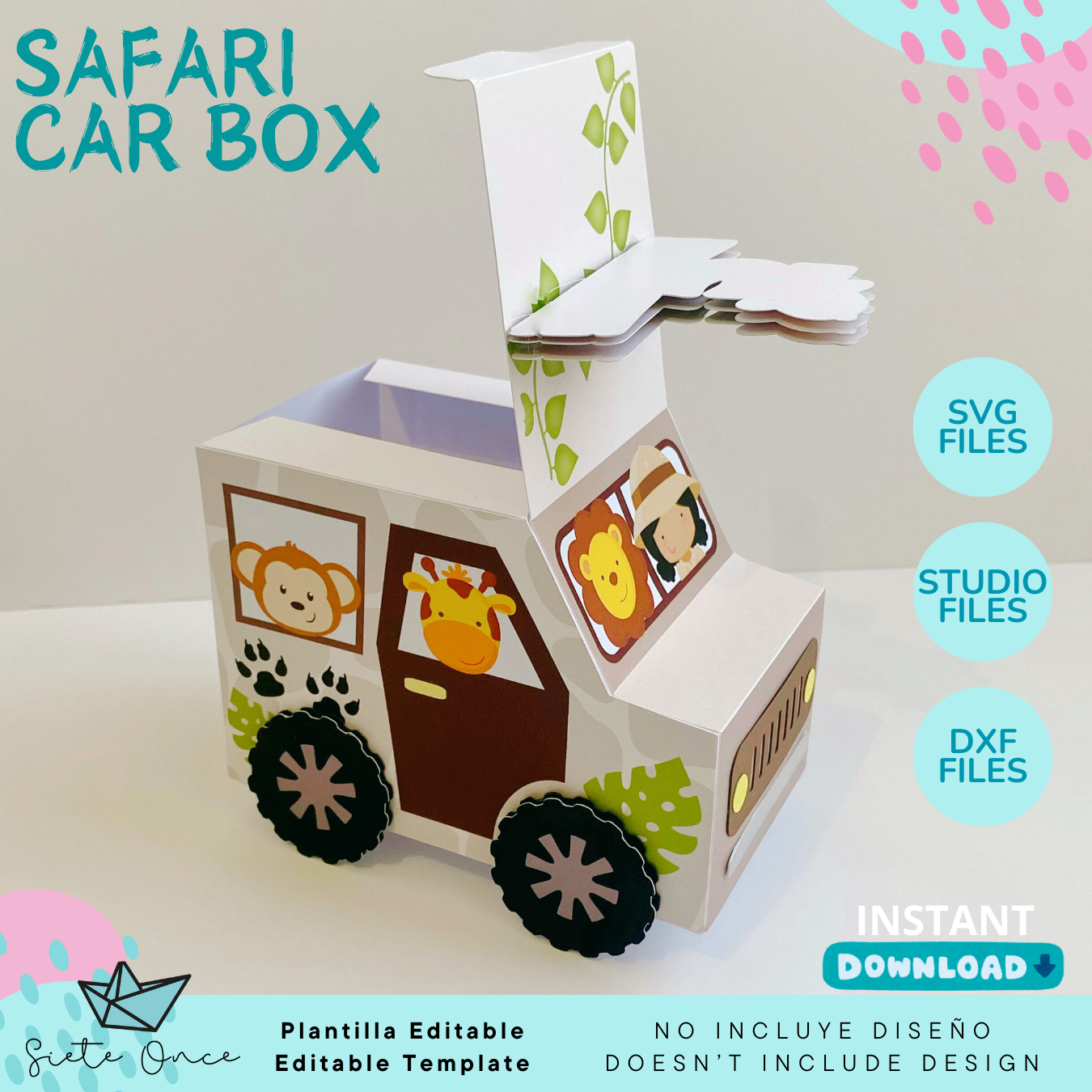 Caja Carro Safari - Imagen 4