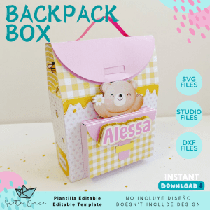 Caja Mochila Infantil