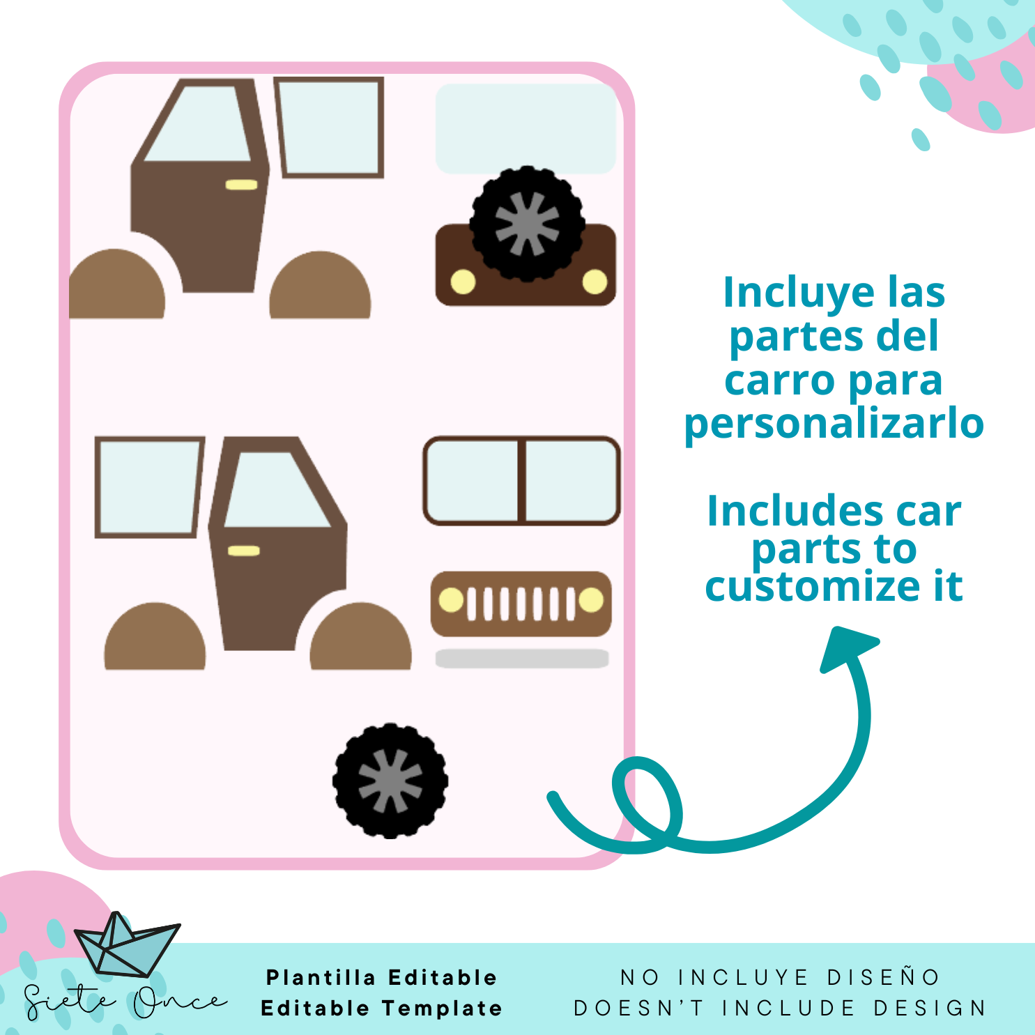 Caja Carro Safari - Imagen 5