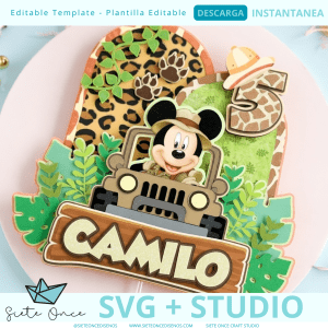 Topper Mickey Safari