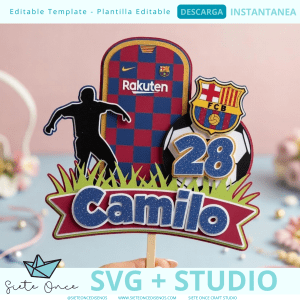 Topper Barcelona Futbol